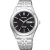 REGUNO Watch (Solar-Powered/Water-Resistant/Simple) KM1-113-51 SolarTech Men's Business...