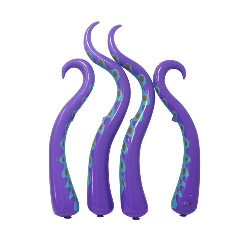

Quick Inflate Halloween Octopuses Tentacles Decors For Indoors Outdoor Parties Solid PVC Holiday Yard Decoration 1