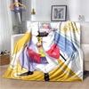 Caricature Inuyasha Fashion Blanket Sesshoumaru Flannel Warm  Portable Super Soft Children  Girls Gift