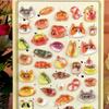 Cute Animal 3D Stickers Kawaii Cartoon Cat Bear Rabbit Sticker DIY Water Bottle Diary Phone Funny Decals Decor