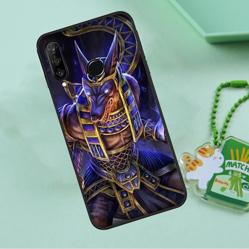 Egypt Nefertiti Anubis Ankh For Huawei Nova 12i 12s 7i 8i 11i 9 10 SE Y90 Y60 Y70 Y72 Y61 Y91 P30 P40 Lite P60 Pro Case