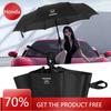 2025 Car New Honda Car Folding Umbrella Portable Automatic Sunshade Emblem Car Accessories For Honda Civic Accord City CRV Jade