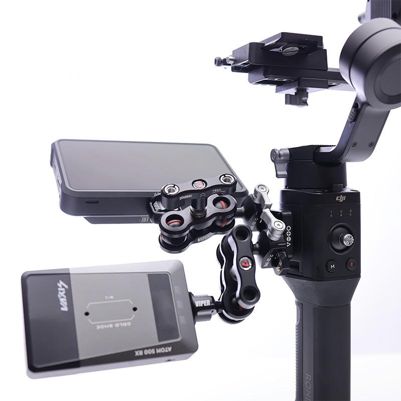 Mini NATO Rail Camera Anti-Off Quick Release NATO Rail Thickness 6mm Length 46 70mm for FX3/FX30 Camera NATO Handle Camera Cage