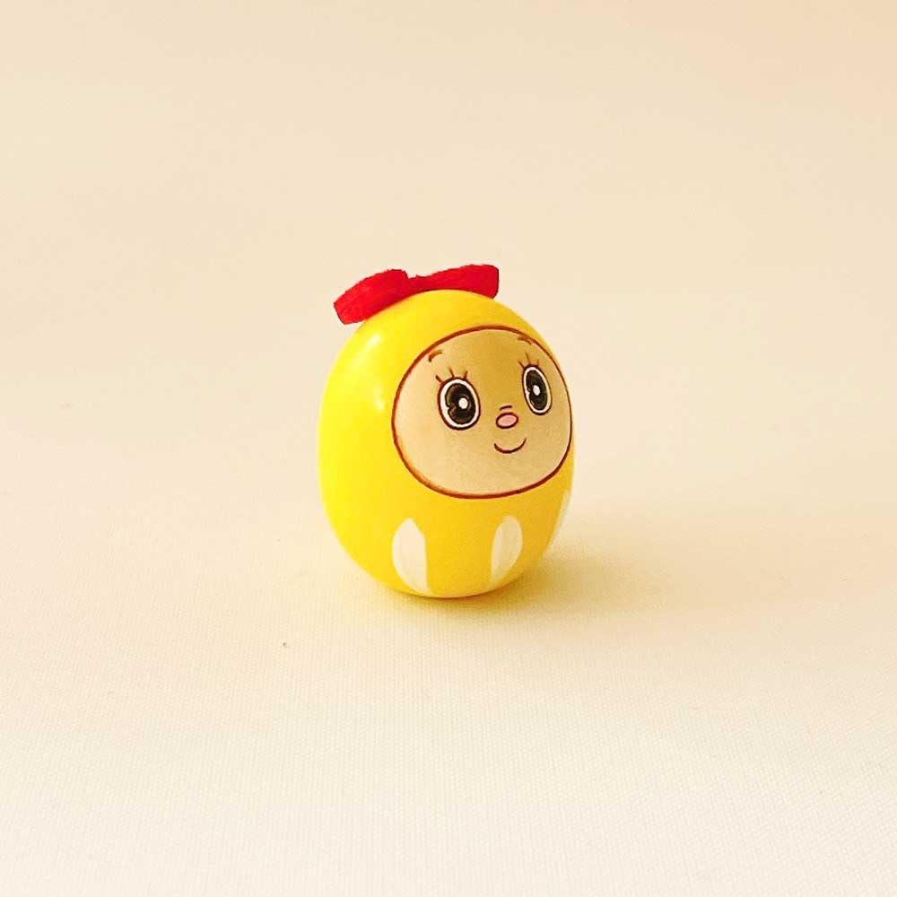 Usaburo Kokeshi Daruma Kokeshi Doraemon Figure Made in Japan Interior Gift KokechiDorami-chan (Small)