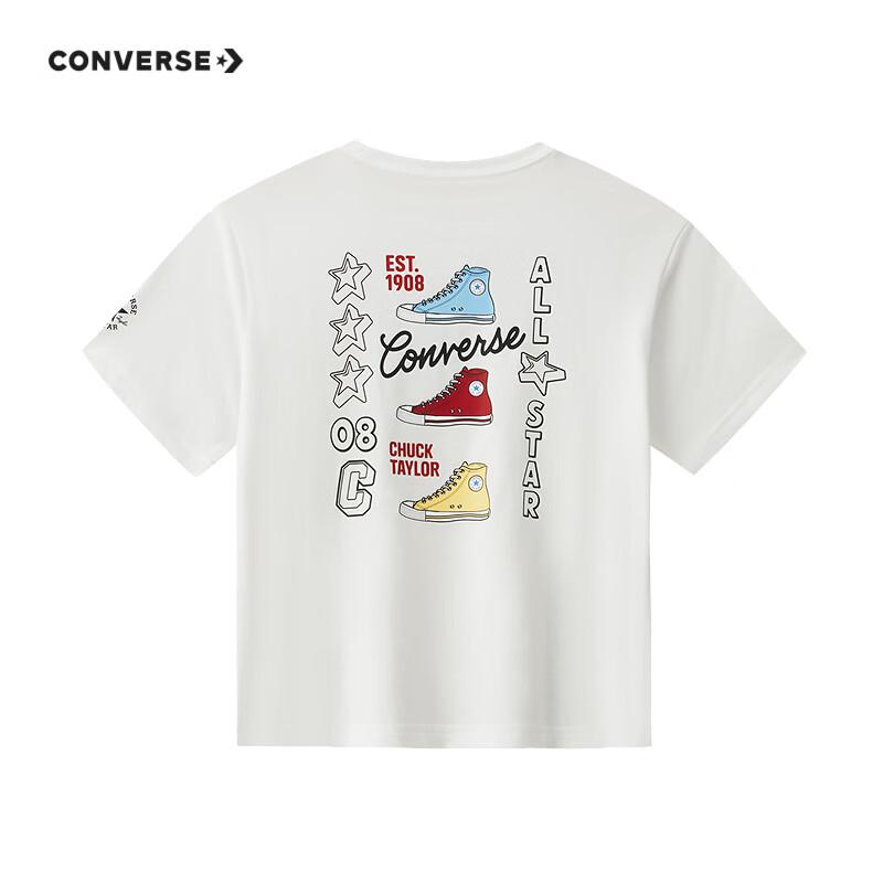 Converse Youth Printed Short Sleeve T-Shirt