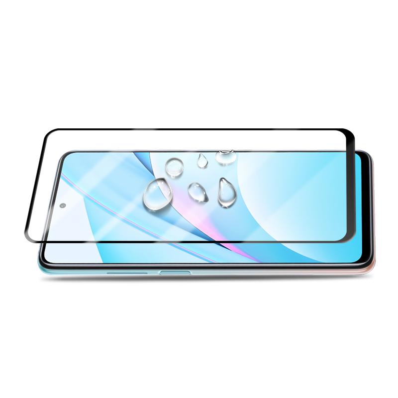 MOCOLO Full Glue Full Cover Silk Printing Tempered Glass Screen Protector for Xiaomi Mi 10T Lite 5G/Redmi Note 9 Pro 5G/Mi 10i 5G