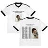 Camiseta Gracie Abrams The Look At My Life Tour 2026-2027 Verano Y2K Cuello en V Cómoda Transpirable Camiseta Unisex de Manga Corta