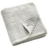 Large Imabari Bath 1 Made In Long Highly Light Gray B-PLAID Towel, Towel, Japan, Ribbed, Pile, Soft, Thin, Quick-Drying, Absorbent, 100% Cotton,