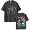 Customization Anime Hunter X Hunter Shizuku Spider Troupe Phantom T Shirt Unisex Unisex Clothing Fashion Harajuku Tshirt Oversized