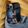 Cute Cats lion Tiger leopard Soft Phone Case for iPhone 17 Air 16e Pro max 15 Pro 13 14 Plus 11 12 MagSafe Magnetic Coque