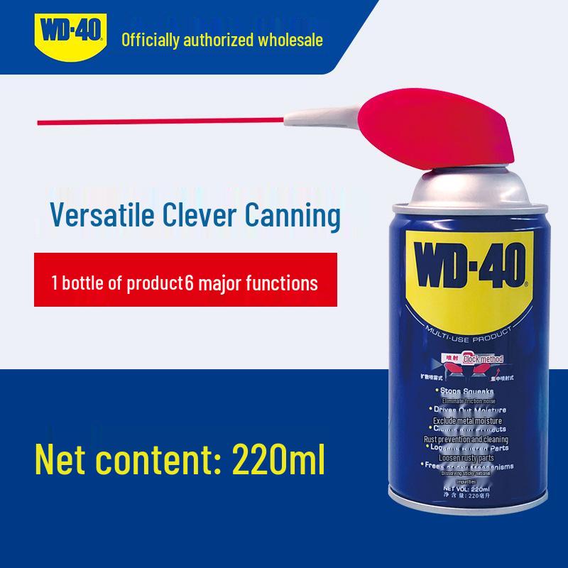 WD-40 Rust Remover: 300ML Anti-Rust & Lubricating Oil for Metal – Cleans, Loosens Screws, and Prevents Corrosion.