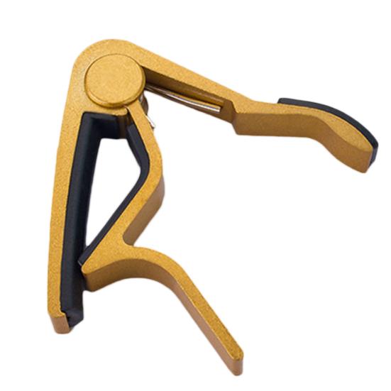 

Ukulele Acoustic Folk Guitar Capo Accessory Clamp Clip Instrument Tone Tuning золотистий