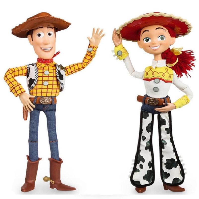 Toy Story 4 Figure da Collezione Woody Jessie Con Suoni