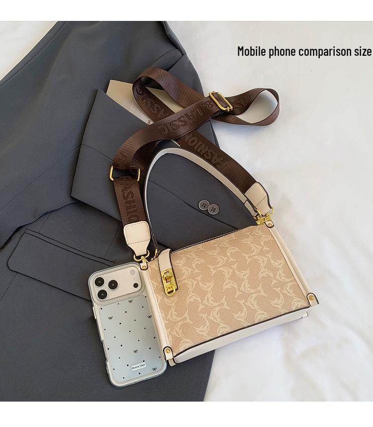 Borsa a Spalla e Crossbody da Donna Monogramma Retrò 2026 - Moda Europea e Americana