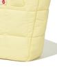 Covernat Woman Clover Heart Quilted Mini Tote Bag Yellow