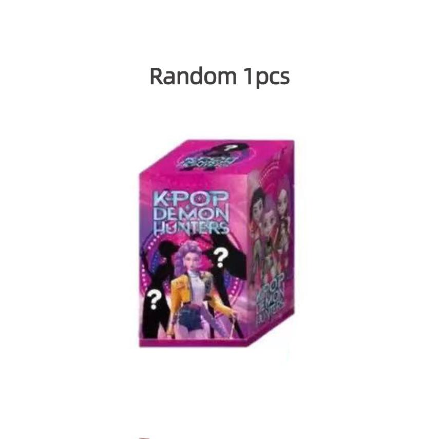 2026 Hot Anime Figure K Pop Demon Hunters with Box Kawaii Boys Girls For Kids Fans Halloween Christmas Figure Decorative Gifts