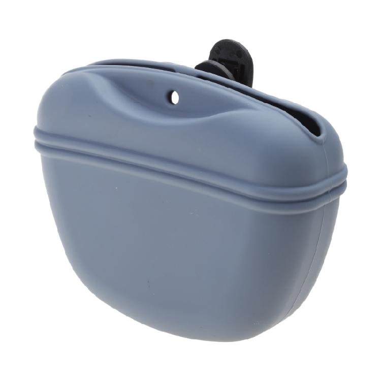 Silicone Dog Treat Pouch Training Bag Magnetic Closing Waist Buckle BPA Free