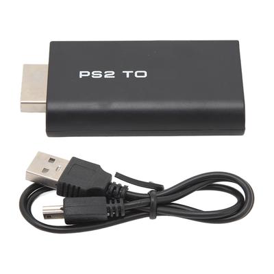Für PS2 zu HD Konverter 5V 1080P ABS für PS2 zu HD Multimedia Interface Adapter für Konsole Monitor