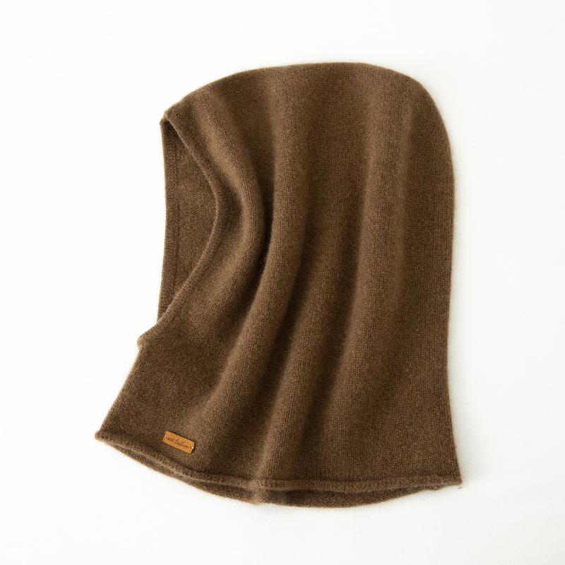 Women s 100% Pure Cashmere Knitted Beret: New Autumn/Winter Style with Warm Ear Protection One Size