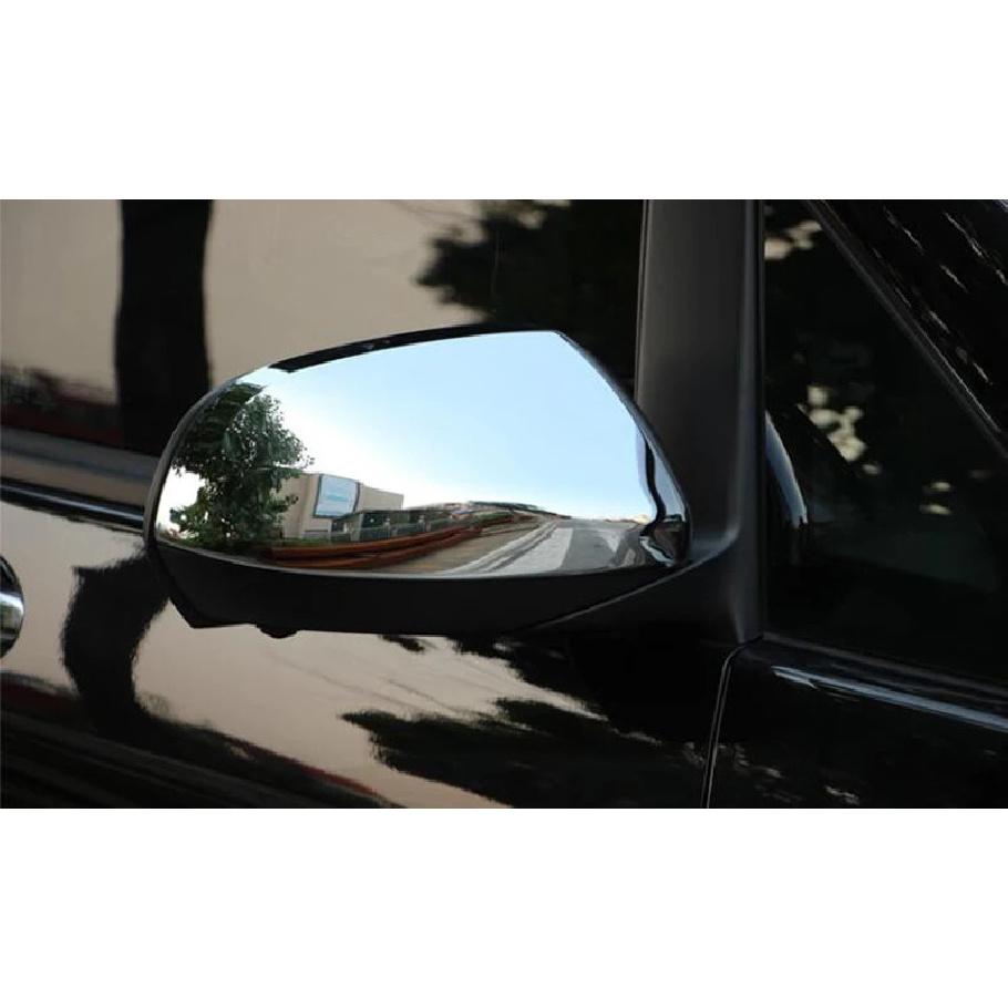 For Mercedes-Benz Vito (W447) 2017-2025 ABS Chrome Door Side Mirror Cover Trim Rear View Cap Overlay Molding Garnish