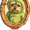 Refrigerator Magnets Ornament 1/6Pcs Halloween Retro Frame Magnet Wood Carved Fridge Metal Surface Decorations Cabinet Whiteboard Magnet for