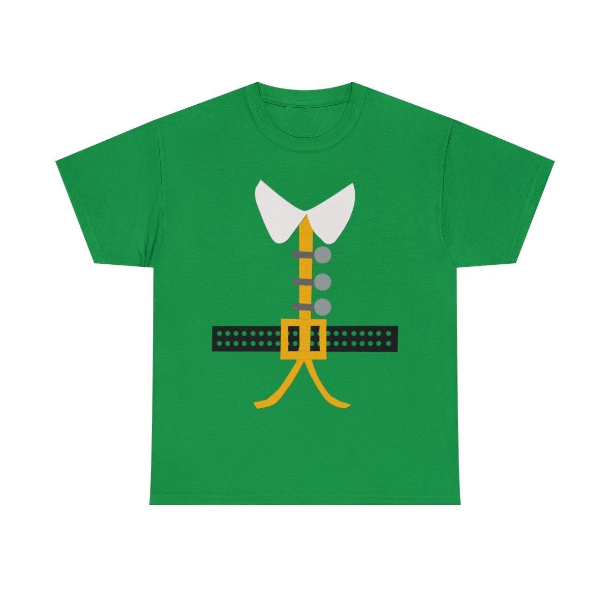 Elf Costume Graphic Tee Shirt M