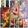 Goldfish Swimming Phone Case for Samsung Galaxy A55 A35 A15 A14 A13 A25 A54 A51 A71 A72 A73 A32 A52 A41 5G Soft TPU Shell Capas