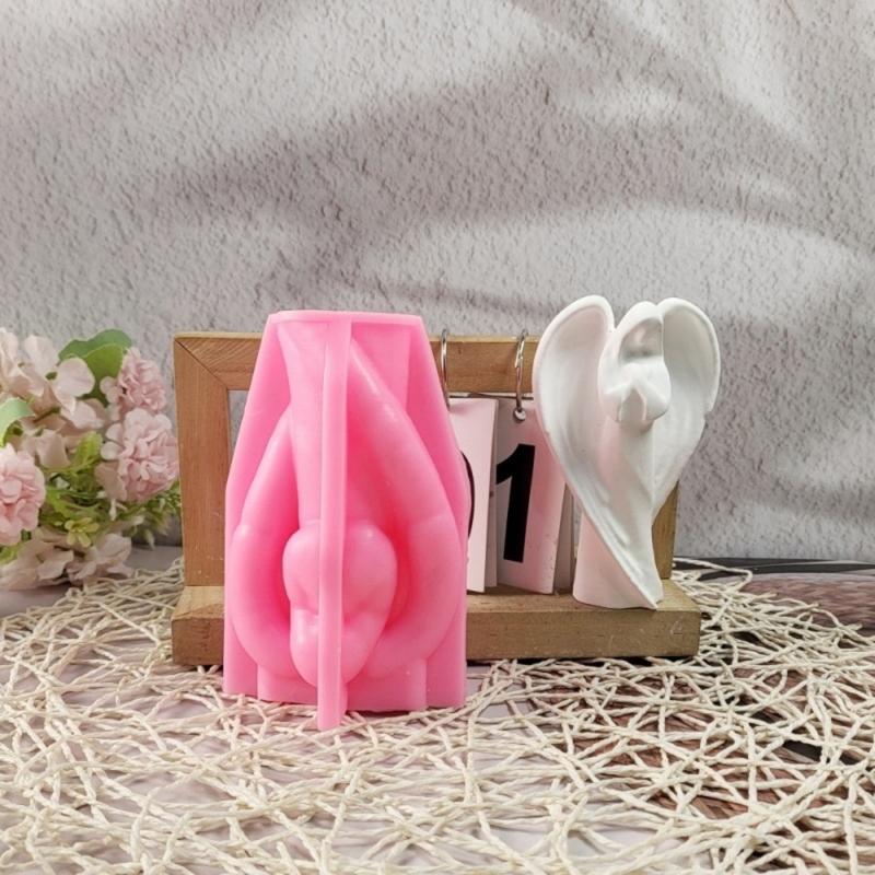 Angel Wing Silicone Molds for Handmade Candle Soap Home Decoration Multipurpose Silicones Moulds for Epoxy Resin Craft