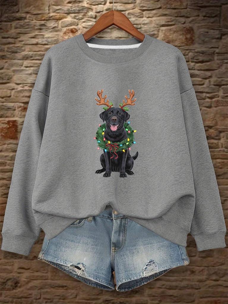 Damen Kapuzenpullover mit Print – Stilvolle & Bequeme Freizeitkleidung