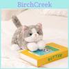 Plush Cat Toy With Realistic Sound For Kids And Collectors