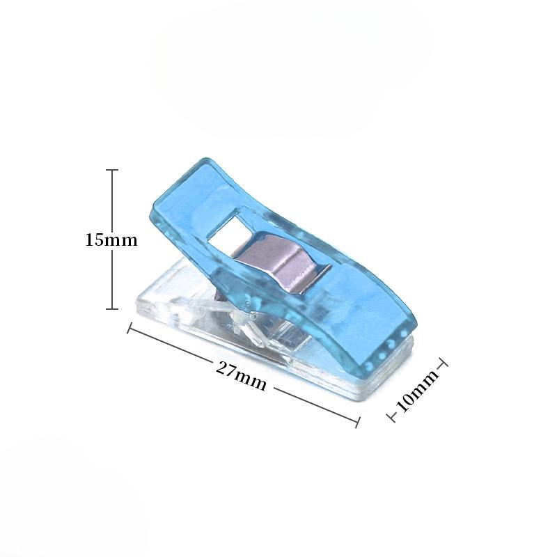 Multipurpose Sewing Clips Colorful Binding Clips Plastic Craft Quilting Clips Sewing Craft Clamps for DIY Sewing Binding