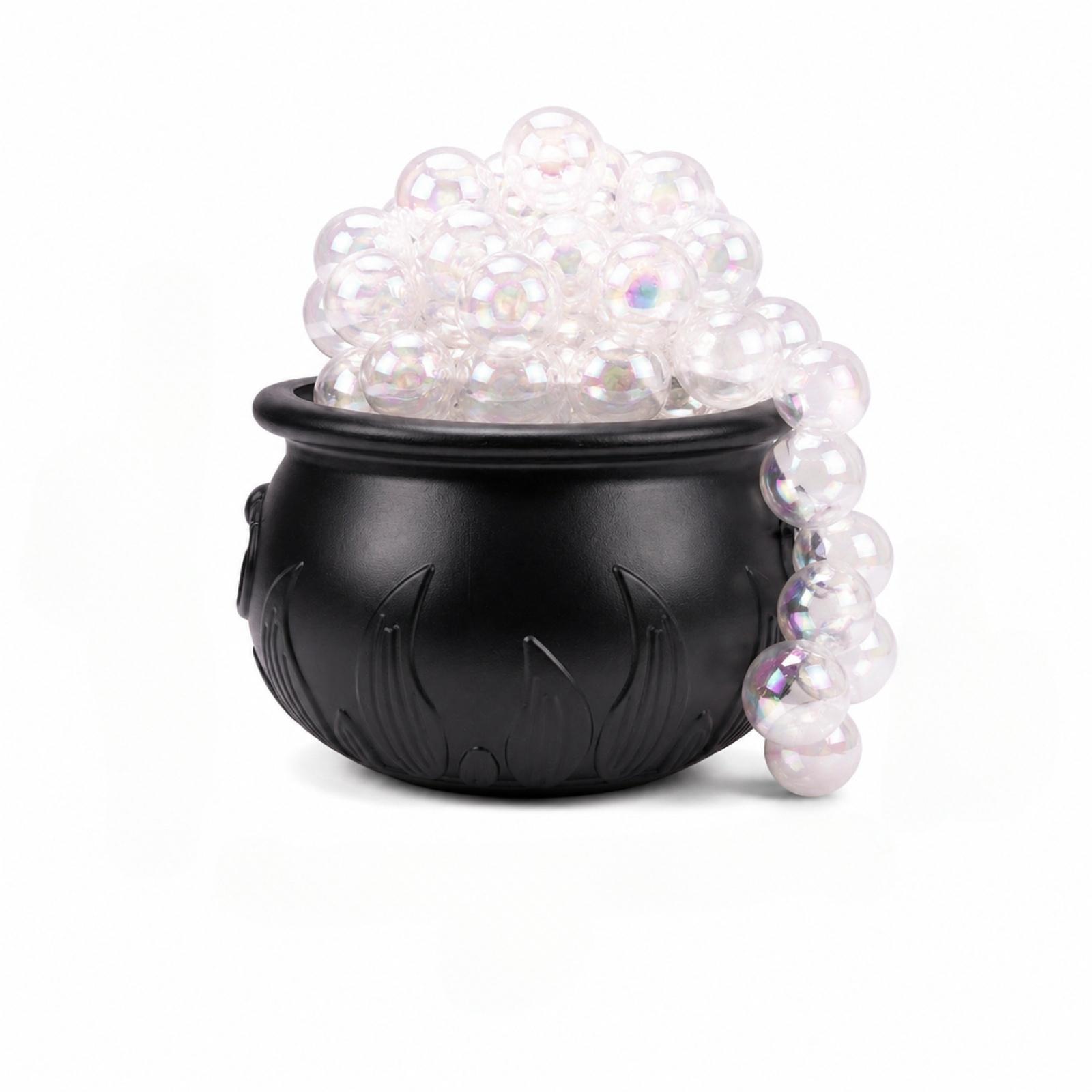 Bubbling Cauldron with Remote Control – Halloween Witch Cauldron Decor, 8 Modes for Party One Size