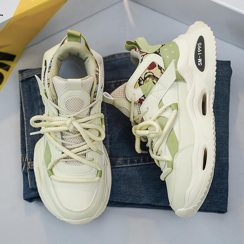 Men 's Casual Four Seasons Fashion  Students Comfortable Sneakers Boys Trending Soft Sole Breathable Shoes