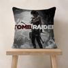 Tomb Raider Game LaraCroft Pillow Cushion Cover Pillowcase Living Room Sofa Home Decor Customized