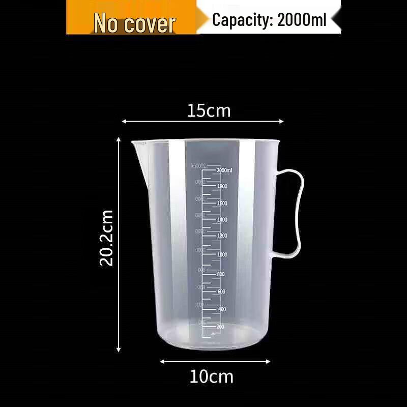 ZISIZ Food Grade Plastic Measuring Cup