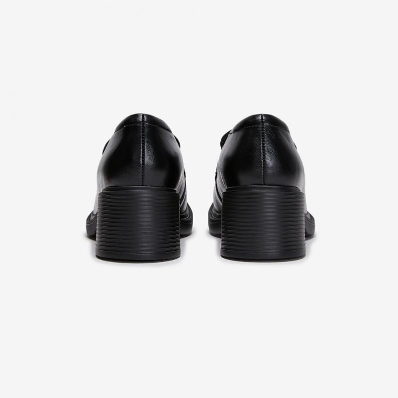 ESquire Women S Chunky Loafer pumpS Black