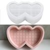 Herzförmige Aufbewahrungsbox, Gipsform, Aufbewahrungsbox, Silikonform für Topf, Gips, Kerzenbox, Harzform, Geschenk, Kerzenglasherstellung
