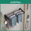 Steel Stainless Three Rack Towel Layer Easy Install Large Size Wall Mounted Rustresistant Bathroom Towel Holder