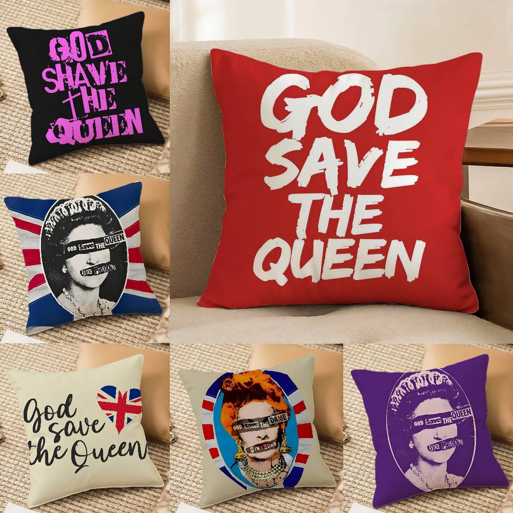 The Queen Fashionable And Luxurious Design Pillow Case Comfort Sofa Bed Silky Elegant Invisible Zipper Decorative Cushion Cover