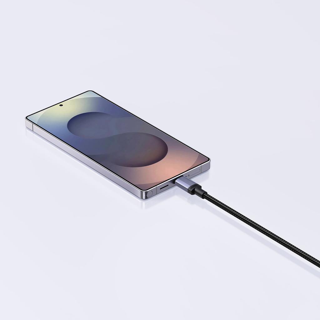 Kabel Przewód Usb-C Pd Do Szybkiego Ładowania 100W 0.5M - Czarny