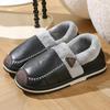 Changbaosen Enclosed Heel Waterproof Cotton Slippers