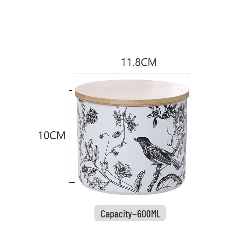 ZISIZ Ceramic Sealed Food Storage Jar