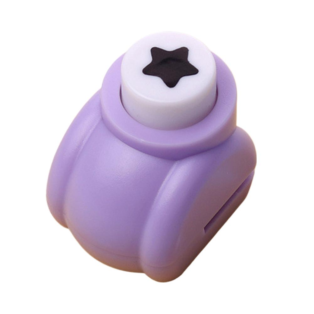 Embossing Punching Device Hole Punch Mini Paper Card Shaper Cutter For Children DIY Scrapbooks Craft Calico Hole Puncher 1/6PCS