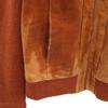 1166 COLLECTION 70s Knit switching cowhide vintage leather jacket M Brown Men's Used