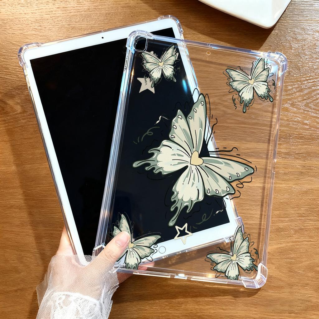 Чехол-бабочка для Apple iPad 11 дюймов защитный 2026 новый Samsung 12,4 дюйма прозрачный Pro 9.7 мягкий чехол