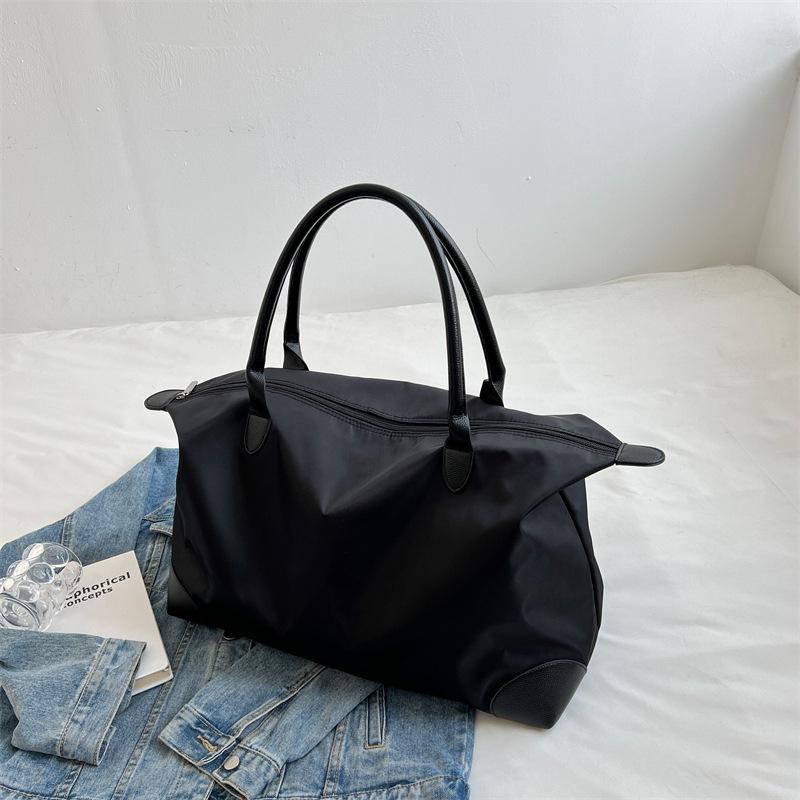 Short-haul Travel Bag Women's Hand-held Shoulder Large-capacity Light Portable Bag Travel Luggage Waiting for Delivery Storage Duffel Bag