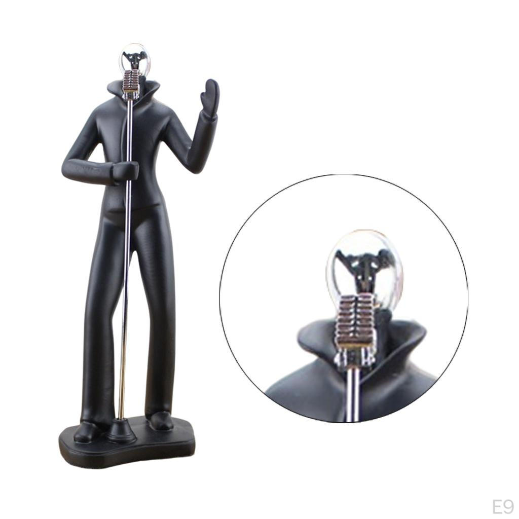 Music Art Character Model Statue Creative Living Room Decoration Cabinet Ornaments Figurine Resin