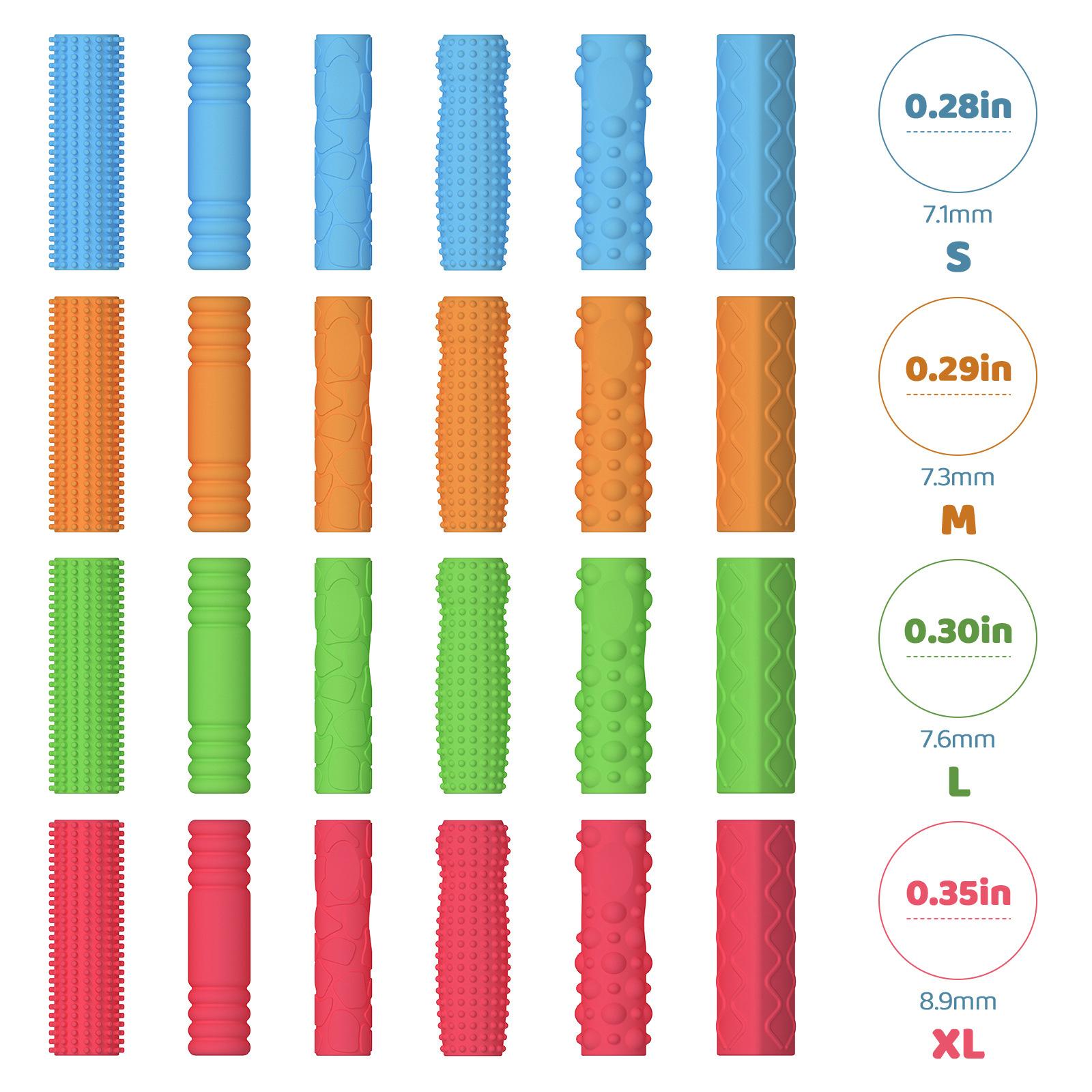Children S Silicone Sensory Ring Silicone Decompression Toy One Size