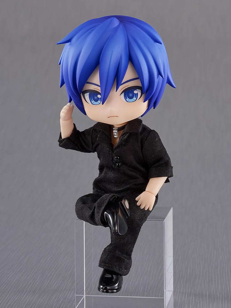 Good Smile Company SEGA Hatsune Miku Project Nendoroid Doll KAITO Guilty Fabric Magnet Plastic Painted Movable Figure with Dedicated Base feat. Ver.