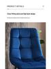 Modern Velvet Dining Armchair for Home or Café